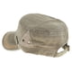 thumbnail image 3 of Gorra militar de algodón ajustable para hombre, estilo cadete, de béisbol con parte superior plana. ejercito verde, 3 of 9