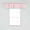 thumbnail image 2 of Ambesonne Polka Dots Window Valance, Blemishes, 54" X 12", Pale Pink White, 2 of 3