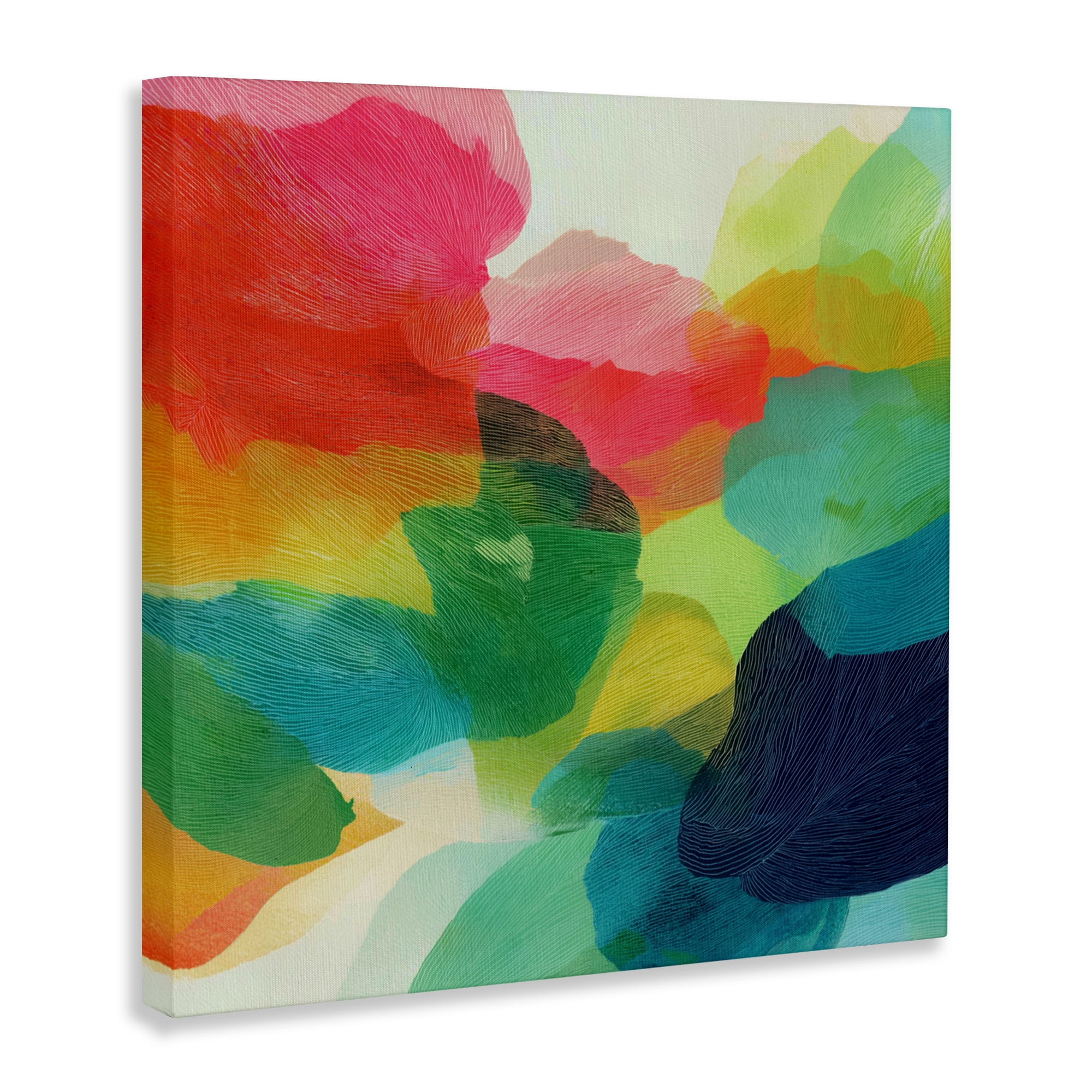 Stupell Industries Vivid Flowing Color Field Canvas Wall Art, design by Chromatic Storm Studio