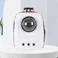 thumbnail image 1 of Mochila Transporte Gato Mochila de transporte para gatos Astronaut Bubble Pet Outing Bag Mochila para mascotas (Blanco) Wdftyju Libre de BPA, 1 of 3