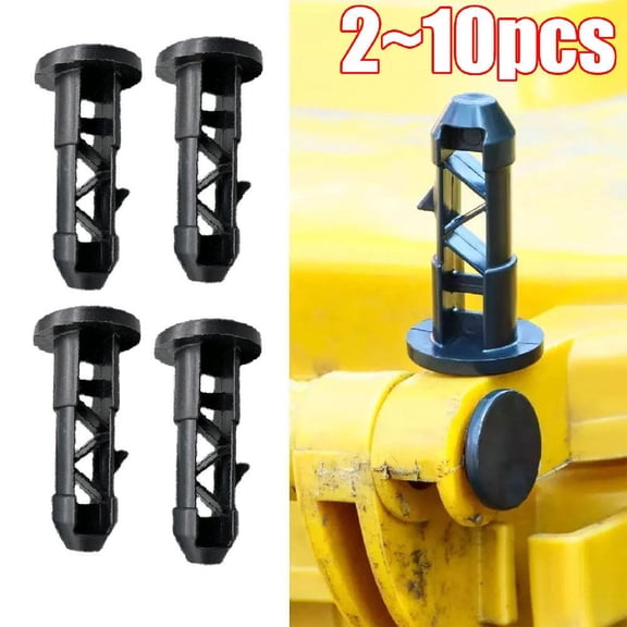 FurNest Wheelie Bin Lid Hinge Pins Wheeled Trash Can Lid * Pins Trash Can Lid Replacement, Sturdy Trash Can Lid Hinge Pins, Outdoor Plastic Hinge