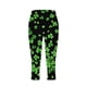 thumbnail image 2 of TaTaai Women St. Patrick's Day Random Print Capri Leggings High Waist Skinny Fit Stretchy Breathable Machine Washable No Fading Holiday Street Sports Casual Wear Gift, 2 of 5