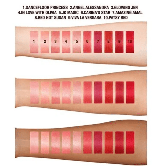 Charlotte Tilbury Hot Lips 2 Limited Edition Refillable Lipstick 3.5g - Red Hot Susan