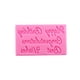 thumbnail image 2 of Bewildely Fondant Molds Kitchen Baking Accessories Cartoon Happy Household Mould Chocolate Die Embossed Birthday Design Restaurant Making Type3 NO3, 2 of 6