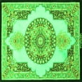 thumbnail image 1 of Ahgly Company Indoor Square Persian Green Traditional Area Rugs, 6' Square, 1 of 1