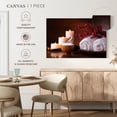 thumbnail image 5 of Elephant Stock Spa Wellness Essentials Wall Art - Horizontal Canvas Wall Art - Lobby Wall Decor - Wellness Canvas - Black And Brown Decor - 51" x 34", 5 of 8