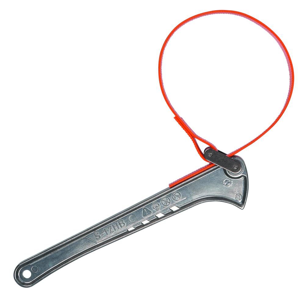 Klein Tools Grip-It Strap Wrench, 1-1/2 to 5-Inch, 12-Inch Handle