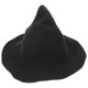 thumbnail image 2 of Black Witch Hat for Halloween Parties – Pointed Costume Accessory for Cosplay, Stage Performance, and Halloween Celebrations – Durable Material, Easy, 2 of 5