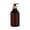 🔥 Coffee_Base#1453, variant on Plastic Soap Dispenser Bottle | Hand Soap & Refillable Pump | Rust-Proof PET Material | 16oz 500ml Capacity | Coffee Color | 1 Pack | Kitchen Bathroom Countertop | Leakproof Design