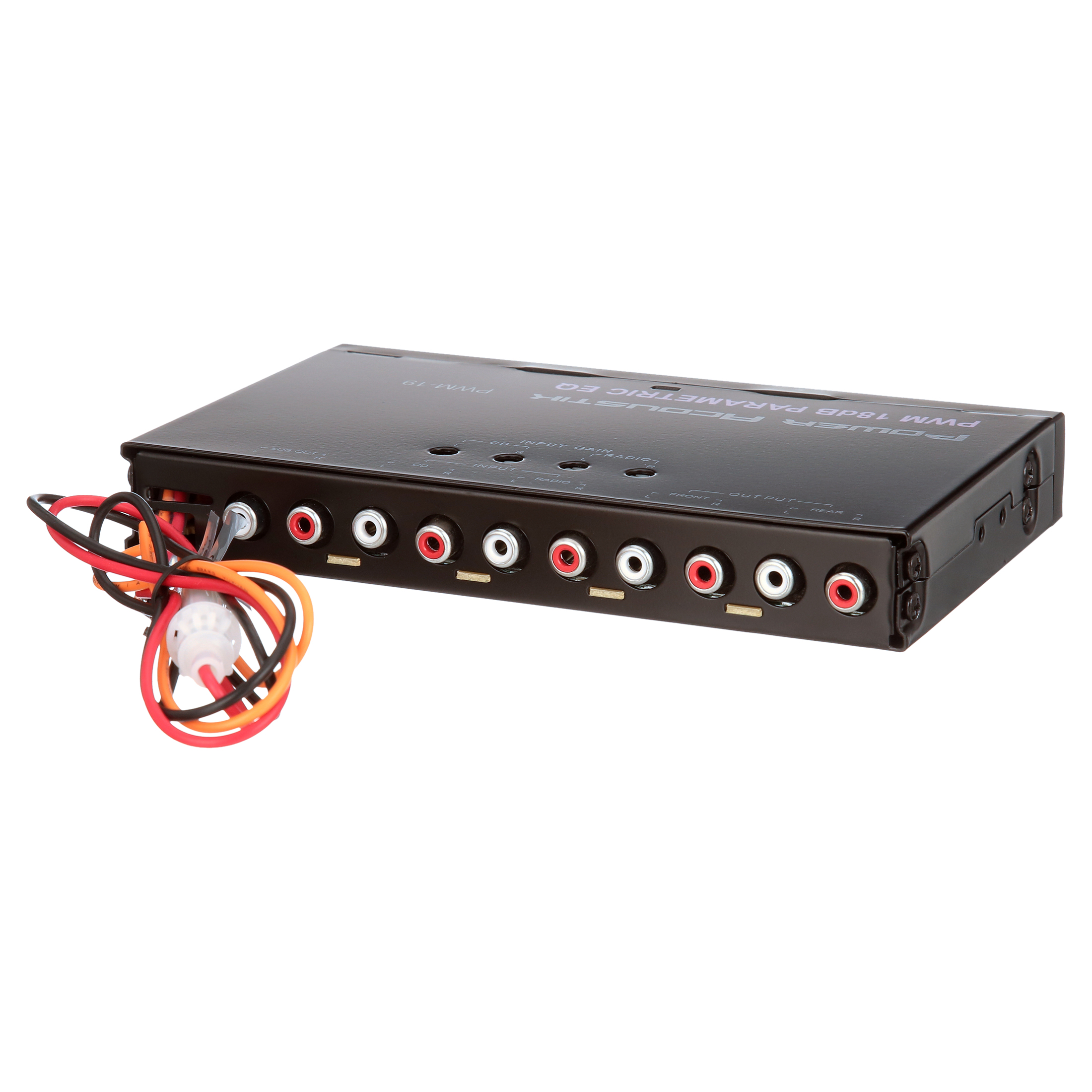 Power Acoustik PWM-19 4 Variable Band Parametric Car Audio Equalizer - image 4 of 10