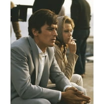 Jane Fonda And Alain Delon In Joy House Smoking On Film Set 24X36 Classic Hollywood Poster