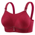 thumbnail image 2 of Ahuyic Summer Womens Bras,Plus Size Bras for Women,Woman Color Comfortable Hollow Out Perspective Bra Underwear No Rims, 2 of 3