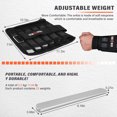 thumbnail image 7 of LEKÄRO Wrist Arm Weights, Adjustable Wrist Weights, Removable Wrist Ankle Weights for Men Women, for Fitness, Walking, Jogging, Workout, Running, 1Pair 2 Pack, 7 of 7