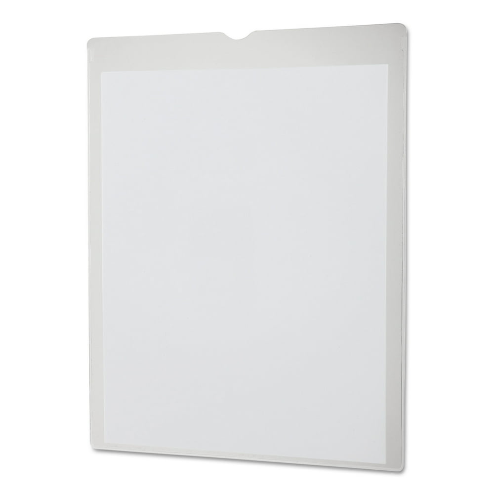 Oxford UtiliJac HeavyDuty Clear Plastic Envelopes, 8 1/2 x 11, Letter