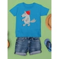 thumbnail image 3 of Wolf With A Hat T-Shirt Juniors -Image by Shutterstock,  x-Small, 3 of 4