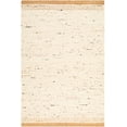 thumbnail image 2 of Hauteloom Andrey Boho Hand Woven Natural Fiber Wool Area Rug - Farmhouse Solid Color Carpet for Living Room, Bedroom, Dining Room - Beige, Light Brown - 10' x 14', 2 of 11