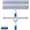 14 IN, variant on Professional Window Cleaning Kit 10IN, Windows Cleaner Tool with , Microfiber & Cloth, Window Washing Equipment or Shower Glass Doors Windshield