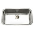 thumbnail image 3 of Houzer Eston 32 in Stainless Steel Undermount Single Bowl Kitchen Sink - STL-3600-1, 3 of 8