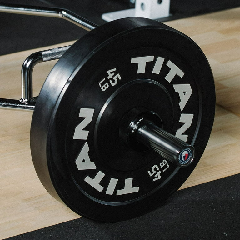 Titan Fitness Hex Trap Bar, 500 LB Olympic Weightlifting Barbell
