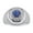 Blue Star Sapphire, variant on Men's Rings Sterling Silver Designer Gypsy 7MM Round Gemstone & Diamond Ring Ruby July Birthstone Rings Size 10