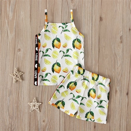 

kpoplk Toddler Girl Summer Outfits Kid Baby Girls 2Pcs Sleeveless Lace Crop Top T-Shirt Cotton Linen Skirts Mini Dress Summer Outfits(White)