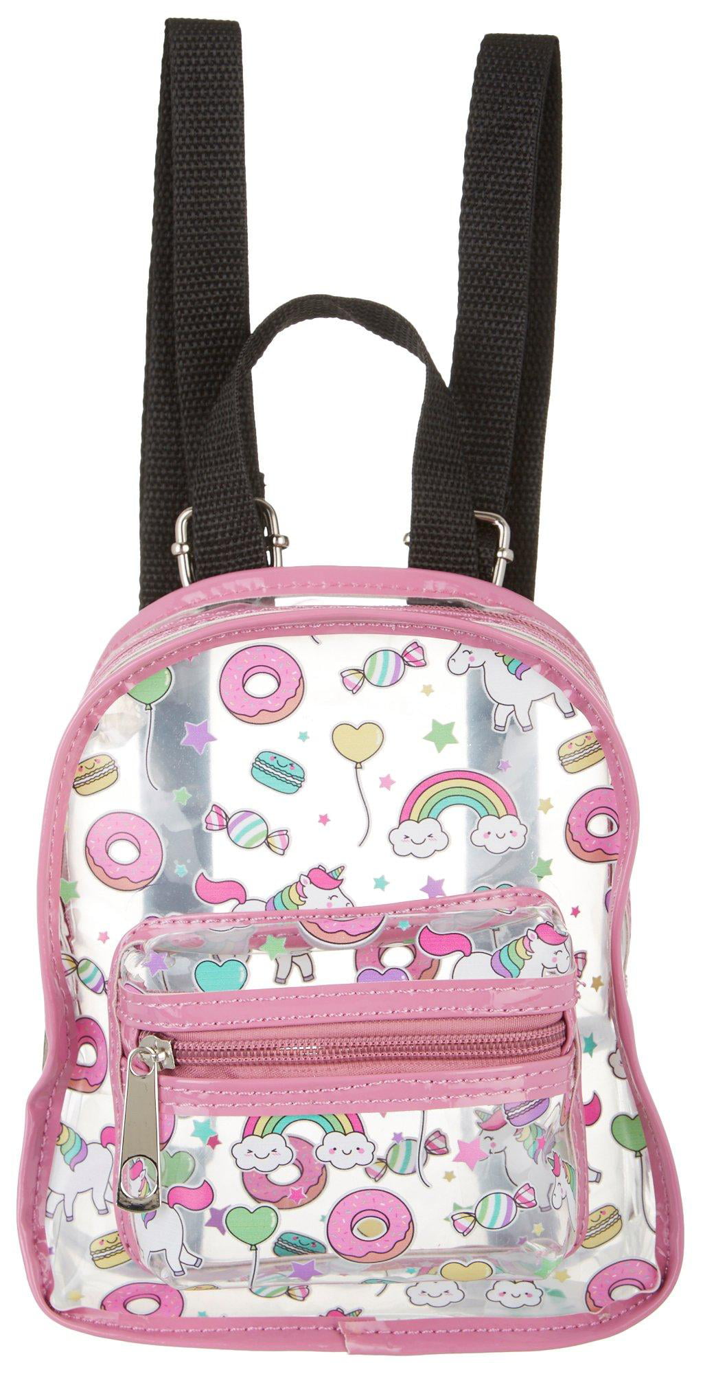 Yoki - Yoki Girls Unicorn Mini Backpack One Size Clear/pink - Walmart ...