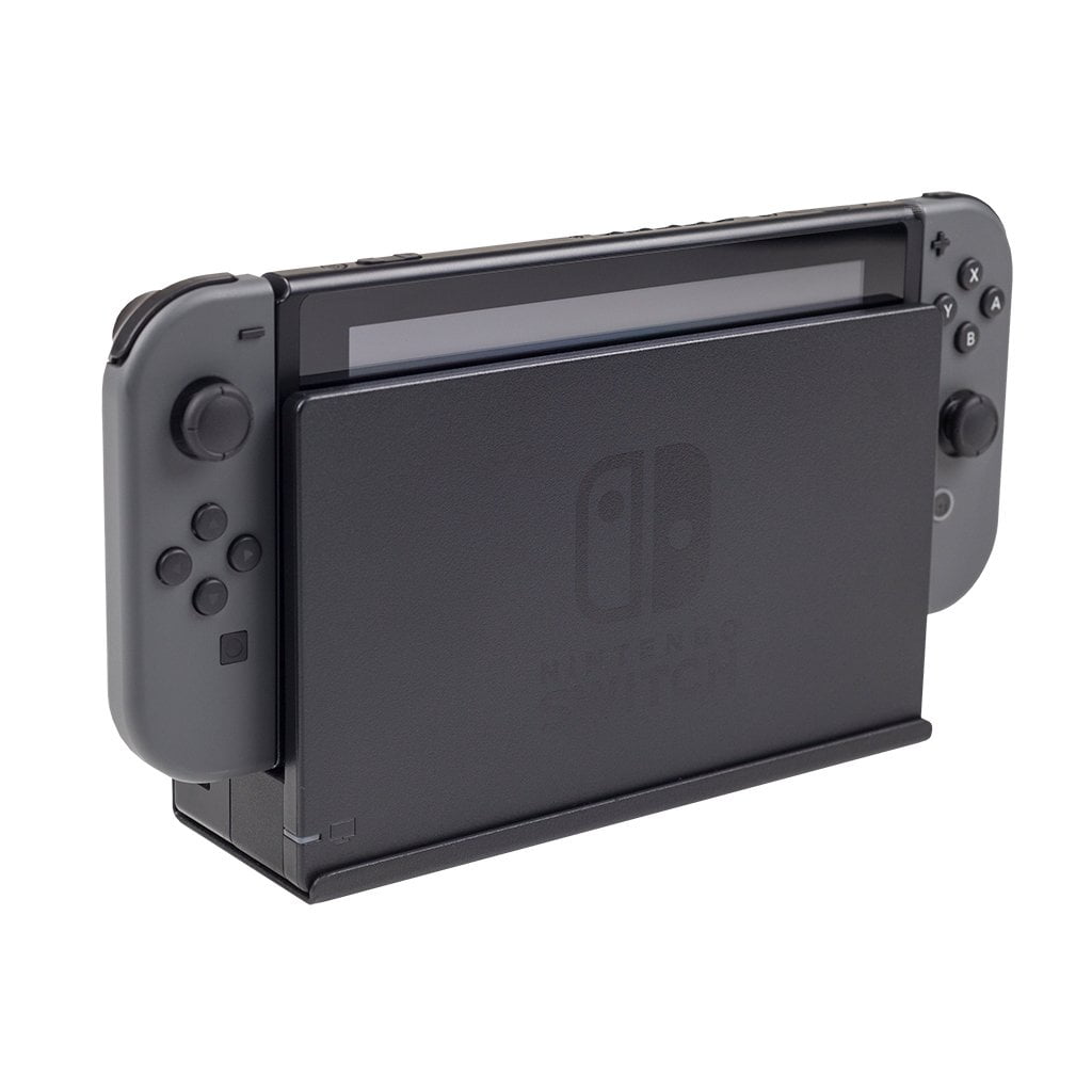 nintendo switch in dock