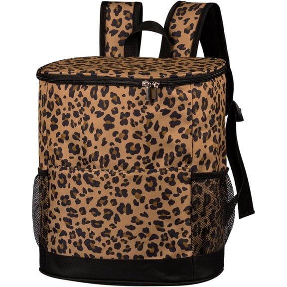 Backpack Insulation Bag, Outdoor Refrigeration Bag, Leak Proof Cooler Backpack with Adjustable Straps And Multiple Compartments, Durable Nylon Material, 33x29x16cm, Lightweight 350g
