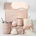 thumbnail image 1 of Regalos para Mujeres，kit spa，kit de baño，set de regalo，regalos para novia，mamá，Regalos festivos (Rosa Clara), 1 of 4