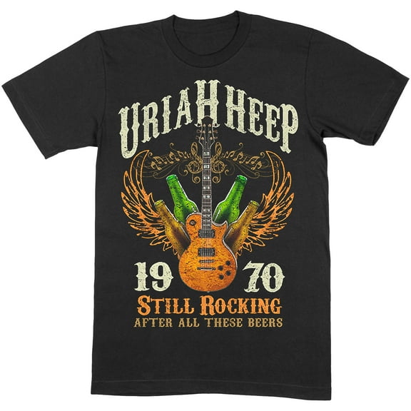 Uriah Heep Unisex T-Shirt Still Rocking (Small)