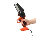 thumbnail image 6 of CDZHLTG  4 inch 6 inch Portable Electirc Power Saw Cordless Mini Chainsaw, for Tree Branch Wood Cutting, 6 of 9