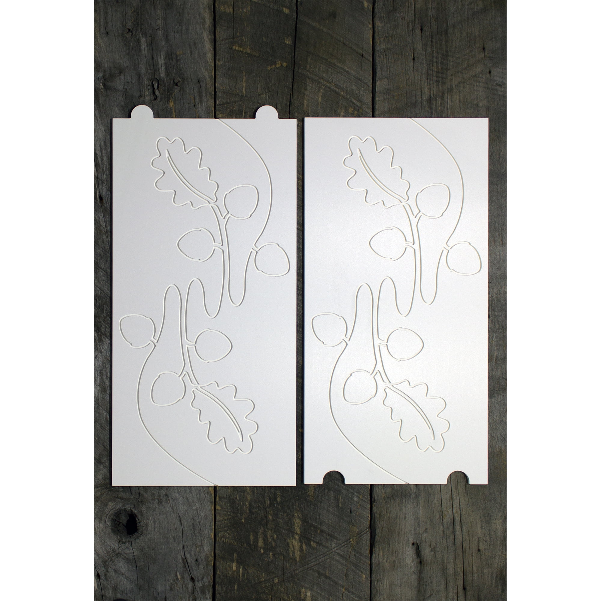 Longarm Quilting Groovy Pattern Boards Set of 2 Acorns Into an Oak