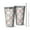 Pioneer Flower Floral, variant on 16oz Tumblers Pioneer Flower Floral Print Pattern Stainless Steel Vacuum Insulated Double Wall Travel Tumbler Cups Mug with Lid and Straw,Cleaning Brush for Coffee,Tea