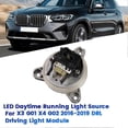 thumbnail image 2 of 63117466102 Car Headlight LED Daytime Running for X3 G01 X4 G02 2016-2019 DRL Driving Light Module, 2 of 5