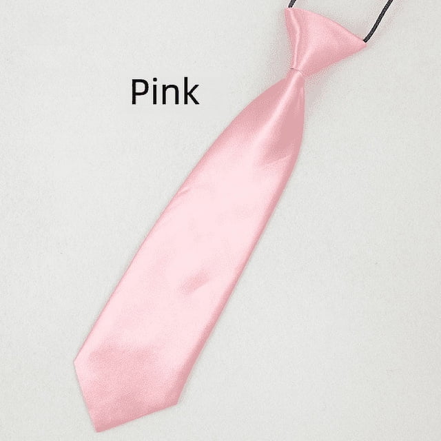 Corbata informal de color liso con estampado para niños, corbata bonita para actuaciones de estudiantes, corbata estrecha para espectáculos de magia y baile