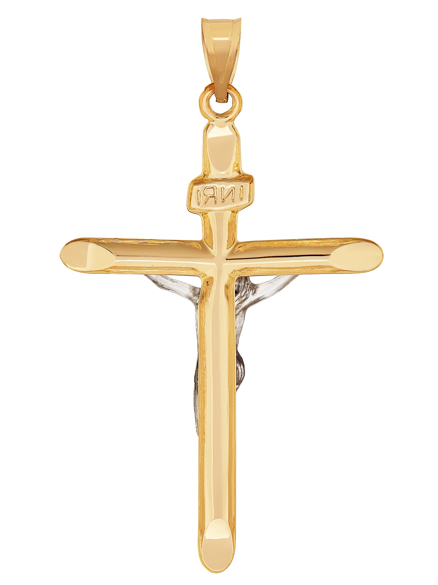 Brilliance Fine Jewelry 10kt Gold Crucifix Charm