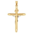 thumbnail image 4 of Brilliance Fine Jewelry 10kt Gold Crucifix Charm, 4 of 4