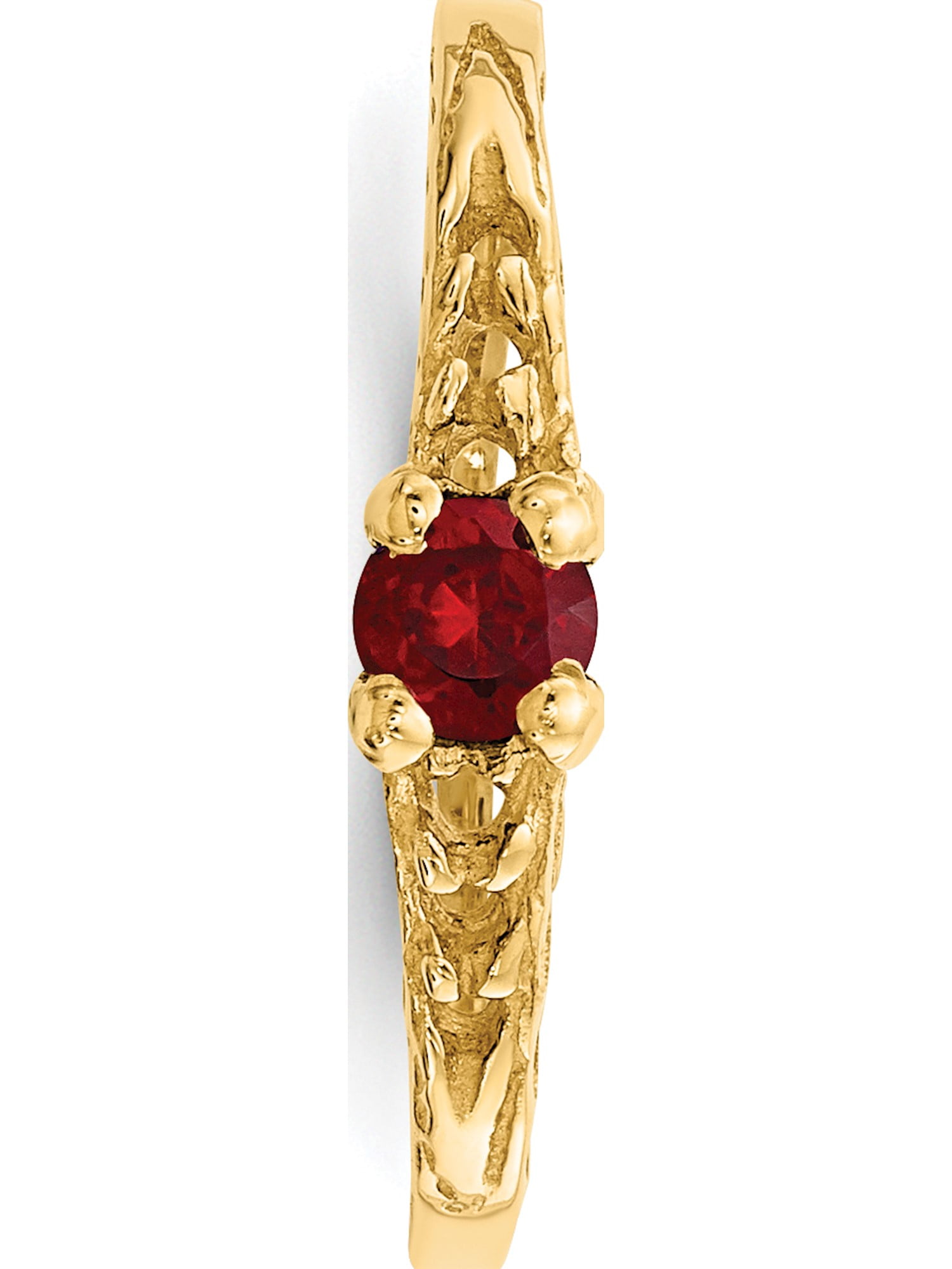 Madi K 3mm Garnet Earrings