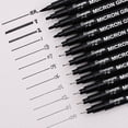 thumbnail image 1 of Indian Ink Pen Artist Pen Black 12 Pieces/case, 1 of 5