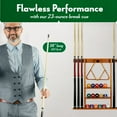 thumbnail image 4 of 58" - 2 Piece Break Pool Cue - Billiard Stick Hardwood Canadian Maple 23 Ounce, 4 of 4
