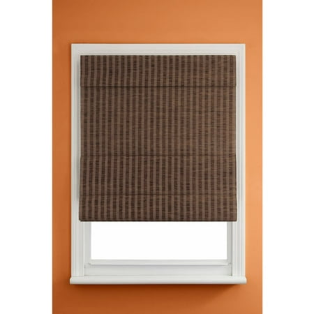 Kenney Roman Shade, Faux Jute Truffle