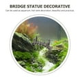 thumbnail image 2 of LEEYNEER 2 Pcs Zen Garden Bridge Miniature Landscape Accessory Household, 2 of 6