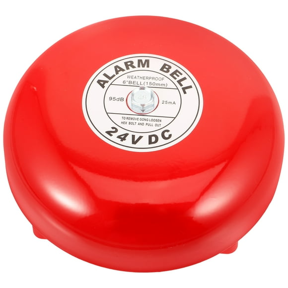 Fire Bell 24V Electric Fire Alarm Internal Strike Electric Alarm Bell Doorbell Alarm