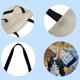 thumbnail image 2 of Bolso de compras de hombro con estampado de gato Bolso de mano grande informal (40 * 40 cm) O Tmvgtek Para estrenar, 2 of 3