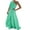 Green, variant on Vedolay Dresses For Women Womens Casual Long/Short Sleeve Wrap V-Neck Ruffle Mini Dresses,Black L
