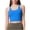 Blue, variant on Women's Sports Bras Thin Shoulder Strap Shock-absorbing Running Fitness Bra Beautiful Back Sexy Yoga Gathering Sports Bra Sports Bras for Women Black S