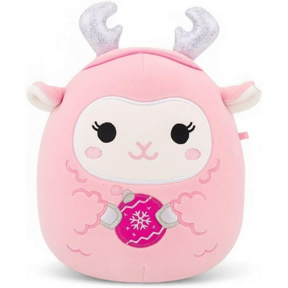Squishmallows Officially Licensed Kellytoy Christmas 2025 Squad Plush -Squishy Stuffed Animal Toy - Gift for Kids, Girls & Boys - 8 Inch (Lala Lamb)