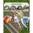 thumbnail image 2 of Outdoor Rug Carpet x ft Colorful Patio RugsBoho Reversible RV Camping Rug Mat for Camper Balcony Backyard Picnic Deck Rug Portable Colorful, 2 of 6