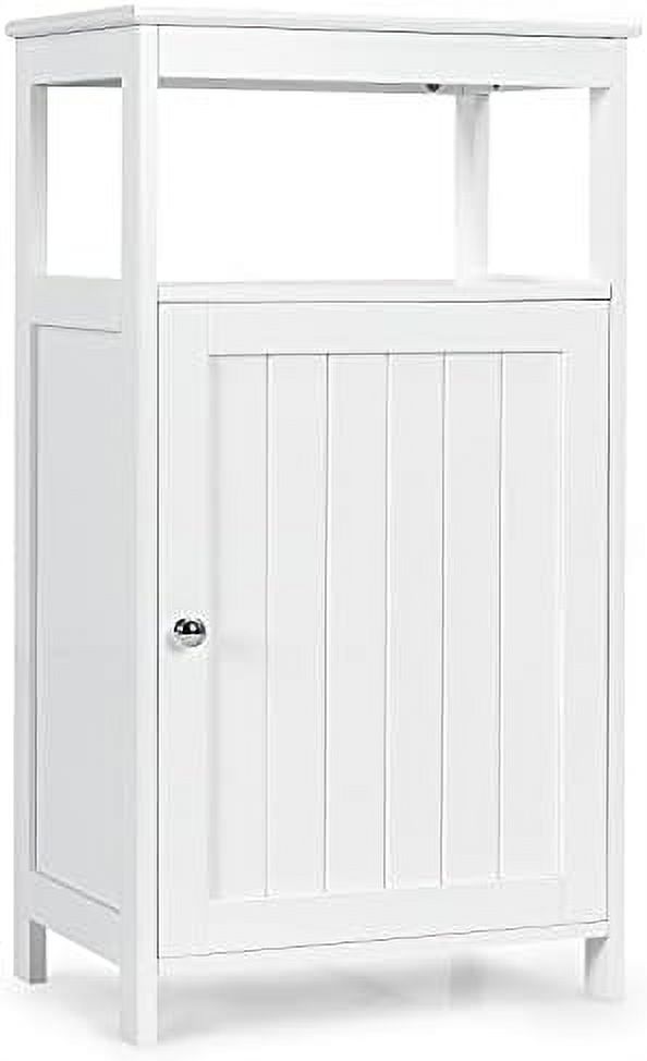 Bathroom Floor Freestanding Storage With Single Door
