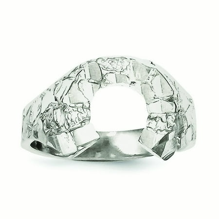 - Sterling Silver Horseshoe Ring - Ring Size: 9 to 12
